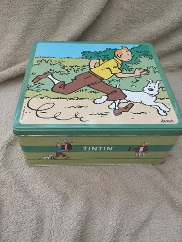 Boite metal tintin - boite,