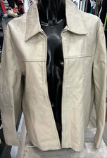 Veste En Cuir Véritable Femme