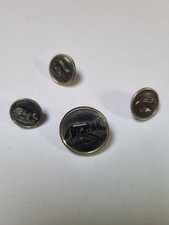 4 boutons anciens de vènerie