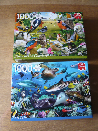 Lot puzzles jumbo 1000 - lot,