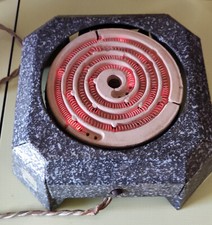 Antique 1950 Enameled Electric Stove