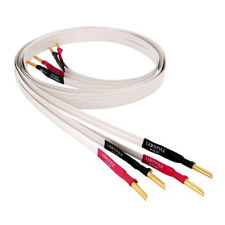 Nordost 4 Flat Speaker Banana Cable - 3 Meter Pair - New - Authorized Dealer
