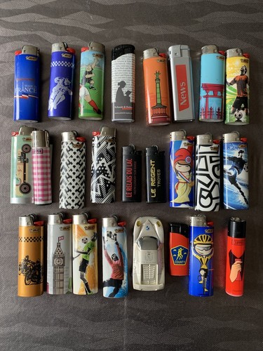 Lot briquets bic clipper - 25,