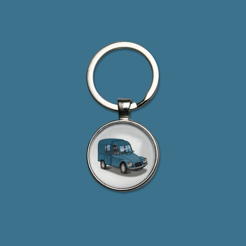 Porte clés citroën acadiane - citroën,