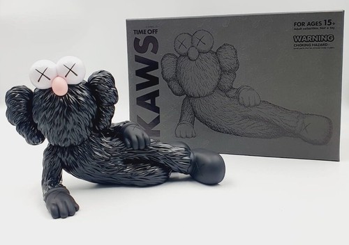 Kaws figurine time off - -,