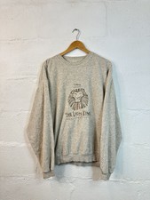 Beige Disney Lion King Fleece Sweatshirt