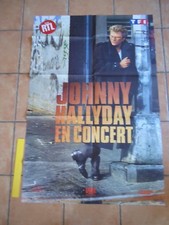 JOHNNY HALLYDAY AFFICHE LAURA