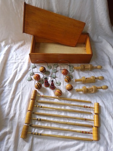 Ancien jeux croquet - jeux,