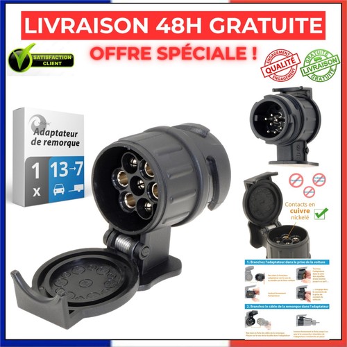 Adaptateur attelage vers 7 - attelage,