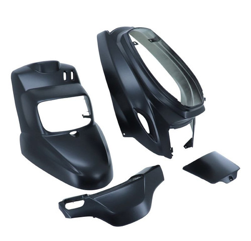 Kit carénage plastique - plastique, noir