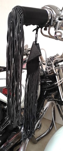 Franges pour poignee moto