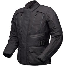 Veste textile Modeka Lucano noire homme veste moto 3 en 1 protections CE AA