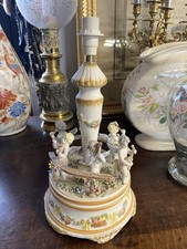 Pied de Lampe en Biscuit