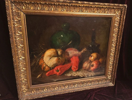 Tableau ancien peinture huile - ancien,