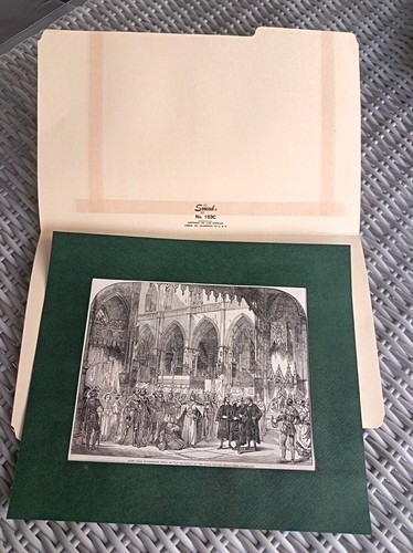 Gravure ancienne 1849 opéra - ancienne,