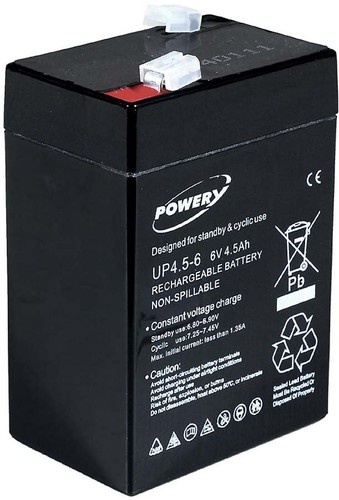 Batterie gel plomb powery - powery, pour