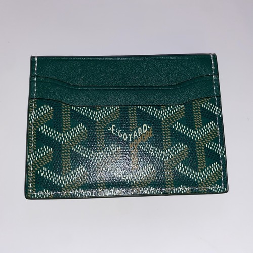 Goyard porte cartes cuir - goyard, porte-cartes