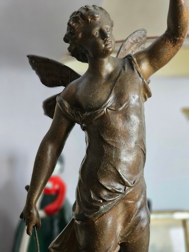 Statue ancienne régule - statue,