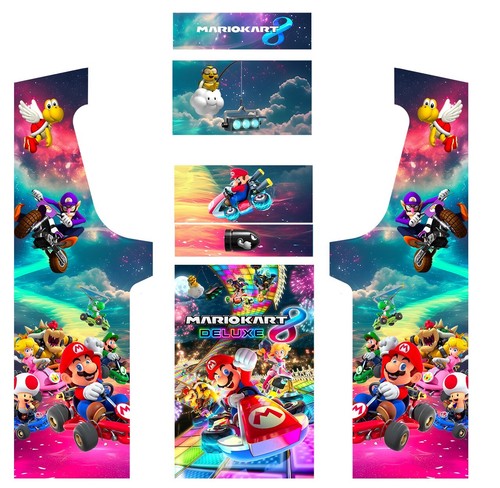 Stickers mario kart - stickers, pour