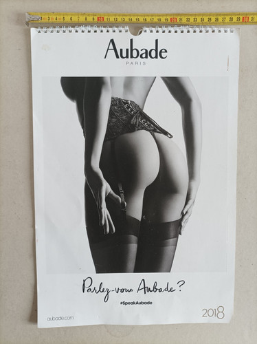 Calendrier aubade année 2018 - calendrier,
