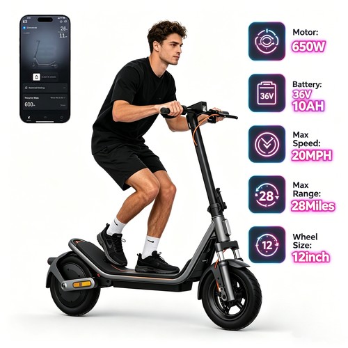 Electric scooter 650w - 🛴electric,