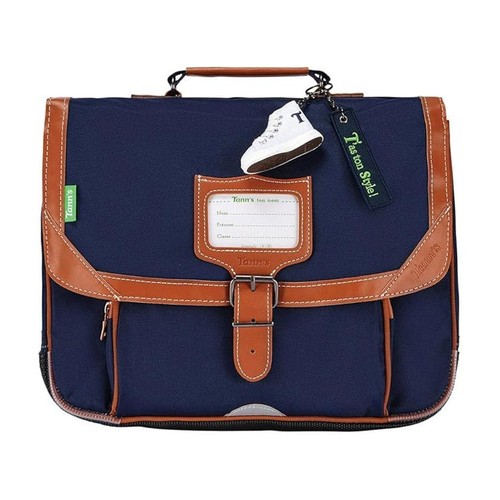 Cartable tann bleu - -,