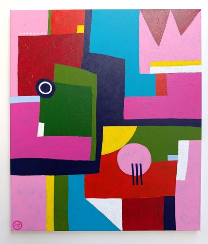 Tableau abstrait simply art - abstrait,