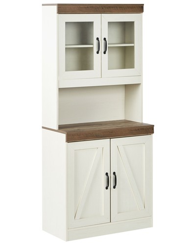 Meuble avec vitrine panneau - en,