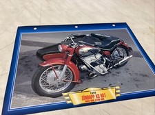 Zündapp KS601 side-car Steib 1955 fiche carte moto passion collection Atlas