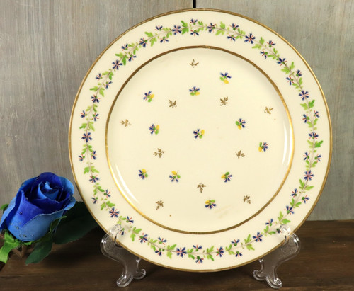 Assiette ancien porcelaine - ancien, en