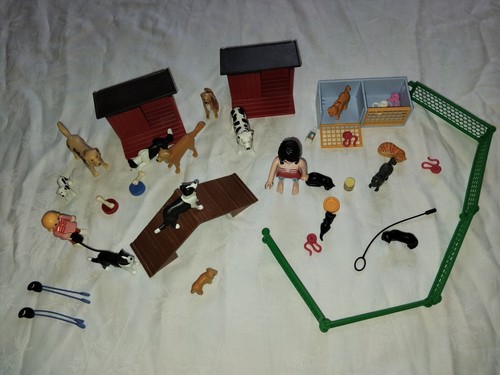 Playmobil ville maison - ville, chiens
