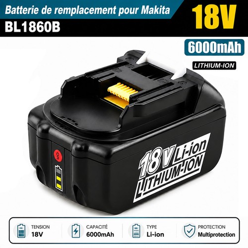 Batterie 18v 6ah ion - 18v, lxt