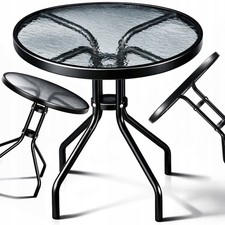 Table De Balcon En Verre 60x60