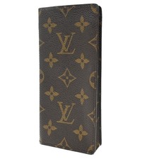 LOUIS VUITTON Etui Lunette Simple Glasses Case Monogram Leather M62962 02KB116