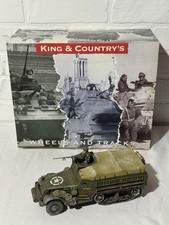 King & Country BBA030 M3A2 American Half Track Resin