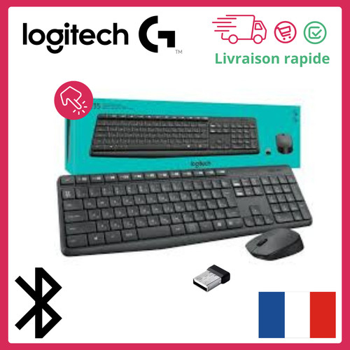 Pack clavier souris - souris, fil