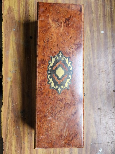 Boite gants marqueterie - boite, en