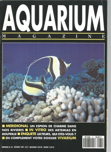 Aquarium magazine barbus - magazine,