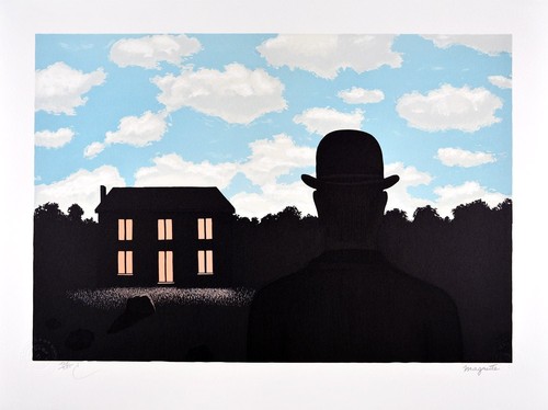 René magritte empire des - rené, l'empire
