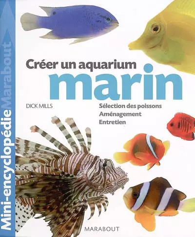 Créer aquarium marin - un, marin,