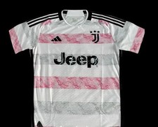 Maillot de foot  JUVENTUS EXTERIEUR ROSE BLANC  Taille XL  produit neuf