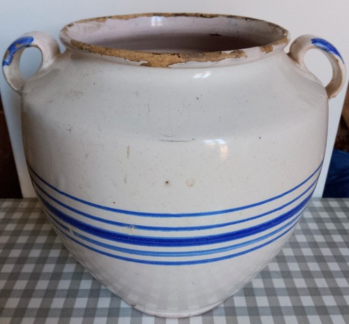 Ancien beau pot gras - ancien,
