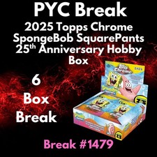 "The Krusty Krab Pizza, is the Pizza!" 2025 Topps Chrome SpongeBob Hobby 6 Box B