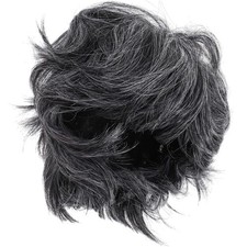  Perruque Grise Courte De