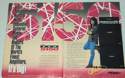 1992 peavey vintage print - vintage, ad
