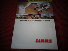 CATALOGUE - AGRICULTURAL - TRACTOR - CLAAS CHARGERS (ref 66)