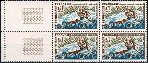 France 1969 canoe kayak bloc - france,