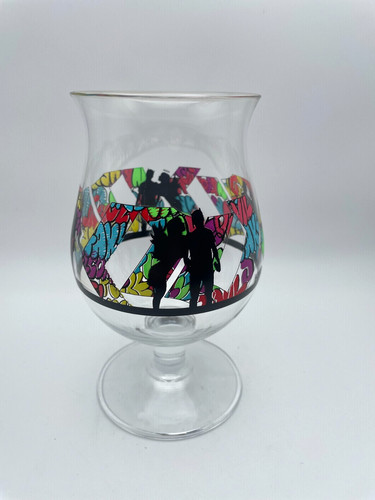 Duvel beer chalice glass - chalice,