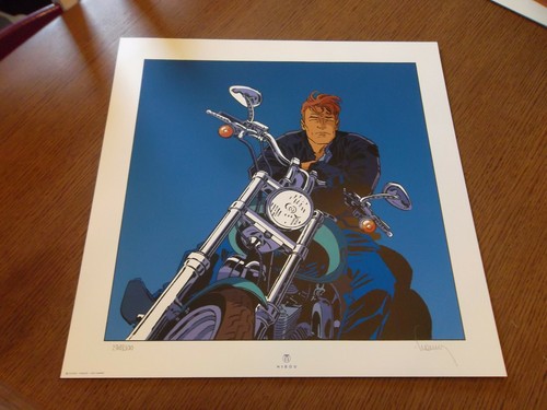 Serigraphie largo winch - largo,