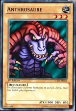 carte YU-GI-OH LCJW-FR016 Anthrosaure NEUF FR